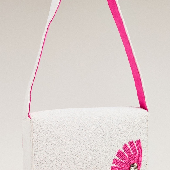 Fiona Beaded Bag: Floral Edition Celandine - Picture 2 of 3